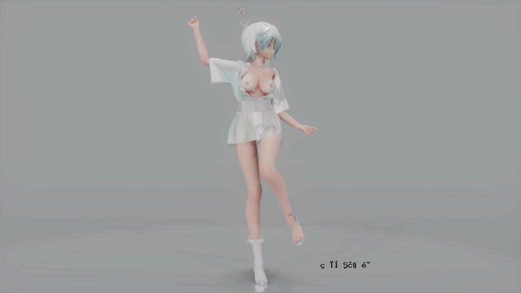 MMD21 日服裸体真空语