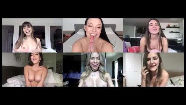 远程爱情团体的 Zoom 会议 [LanaRhoades]