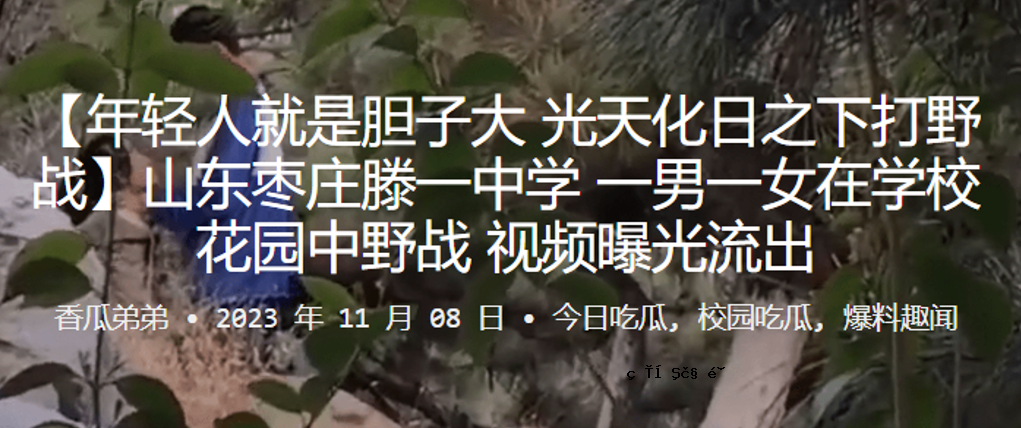 山东省崇尚天一初中一子一女华源中野河合视频曝光泄露