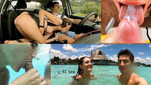 公路旅行吸吮闪光和公开口交-业余情侣MySweetApple【MySweetApple】